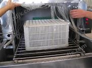 誠(chéng)達(dá)機(jī)械雞蛋塑料箱洗箱機(jī)、烘焙不銹鋼托盤清洗機(jī)效率杠杠的